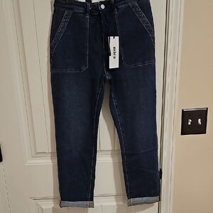 Women's Dark Blue Jeans
